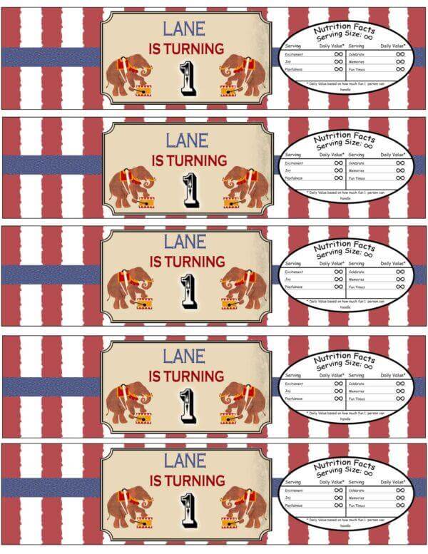 custom vintage circus kit