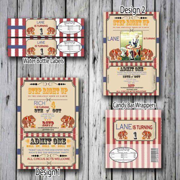 custom vintage circus kit